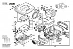 Bosch 3 603 C41 000 Ventaro 1400 All Purpose Vacuum Cleane 230 V / Eu Spare Parts